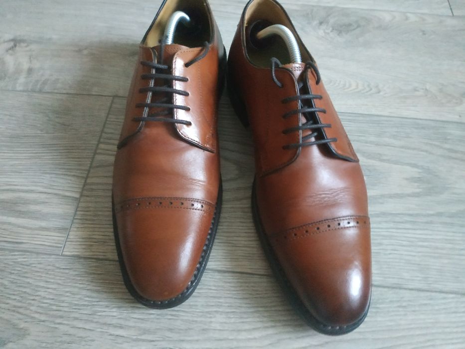 Туфли оксфорды дерби Oliver Sweeney 44р. Goodyear Welted