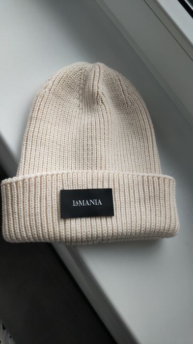 Czapka LaMania crem nowa one size