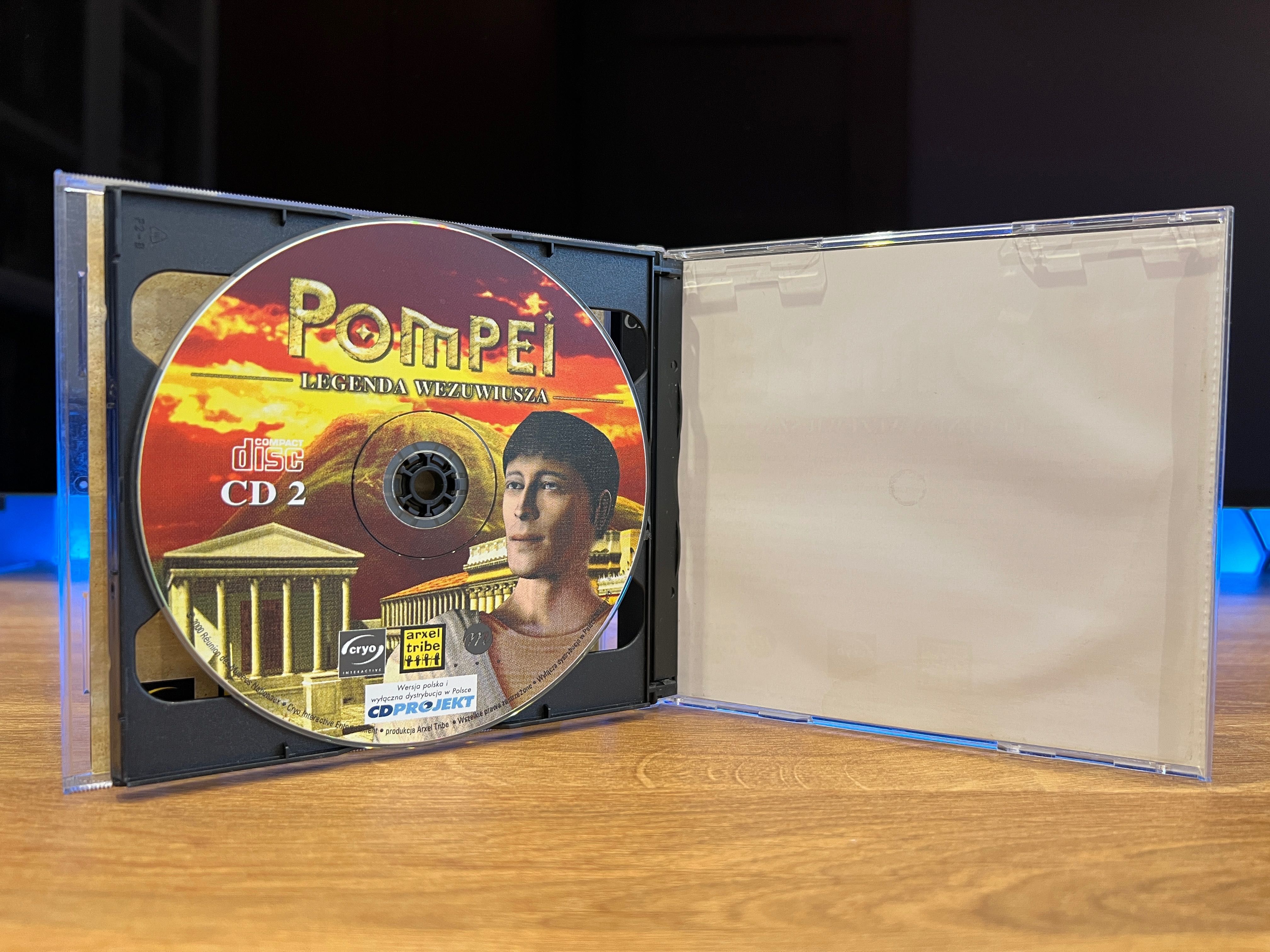 Pompei Legenda Wezuwiusza (PC PL 2000) Jewel Case premierowe wydanie