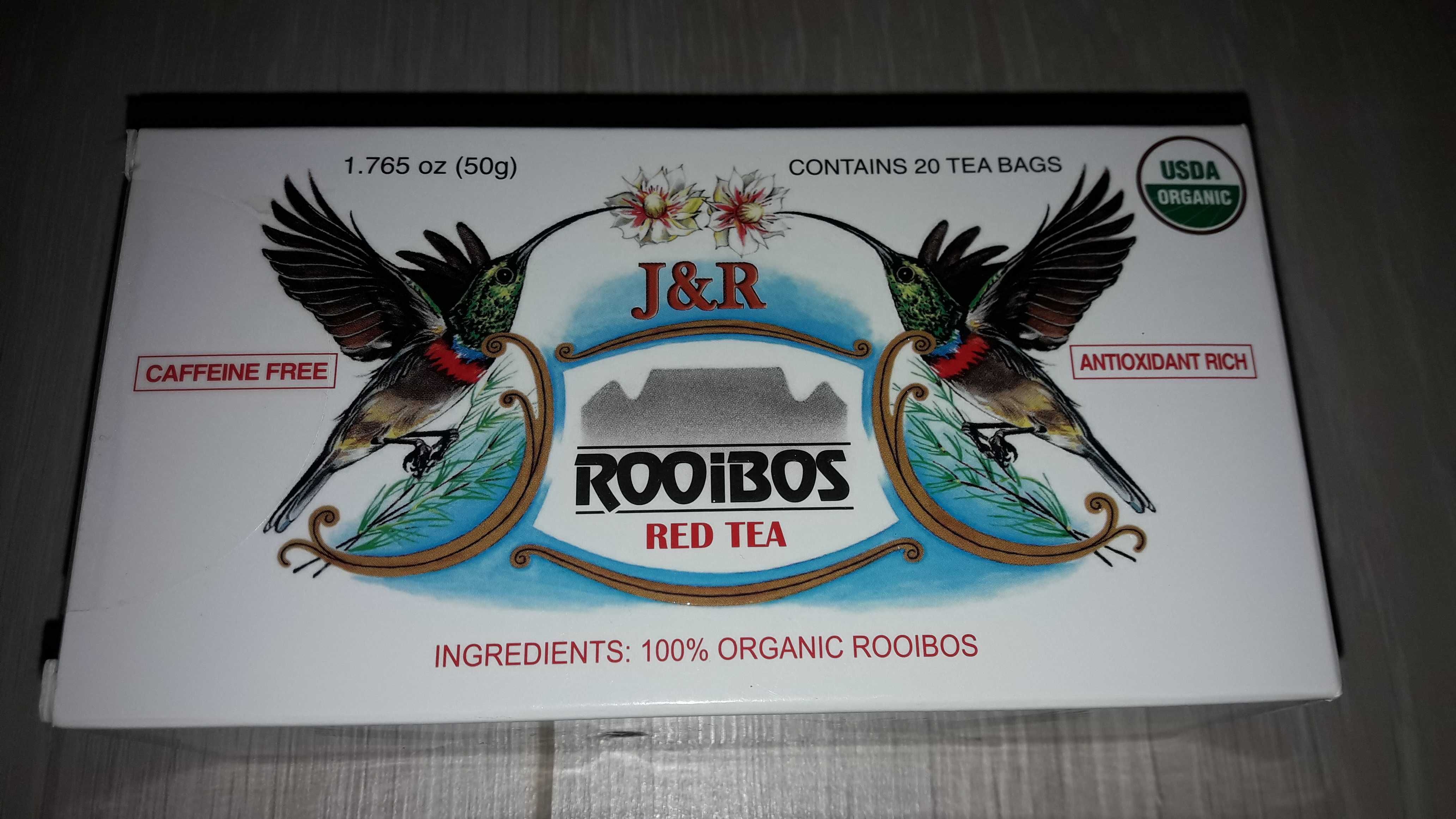 Чай Rooibos red tea органический
