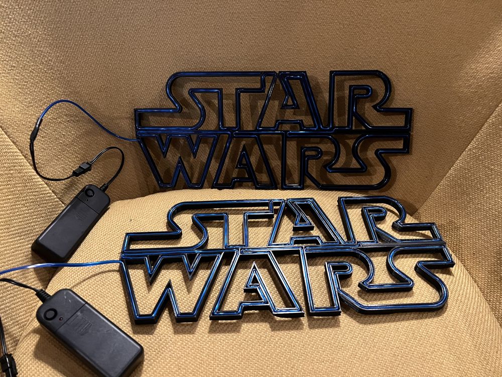 STAR WARS neon LED, Drut EL,