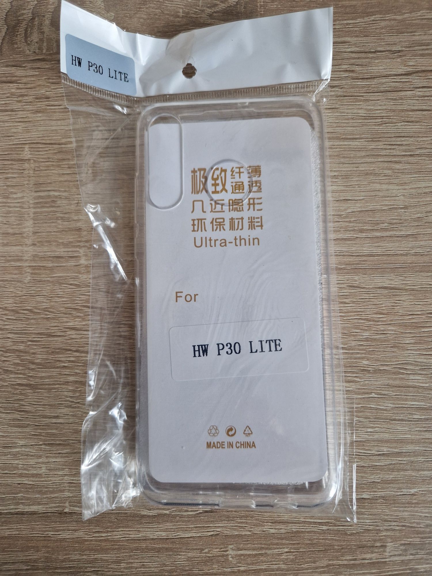 Etui Back Case Ultra Slim 0,3MM do HUAWEI P30 LITE Przezroczysty