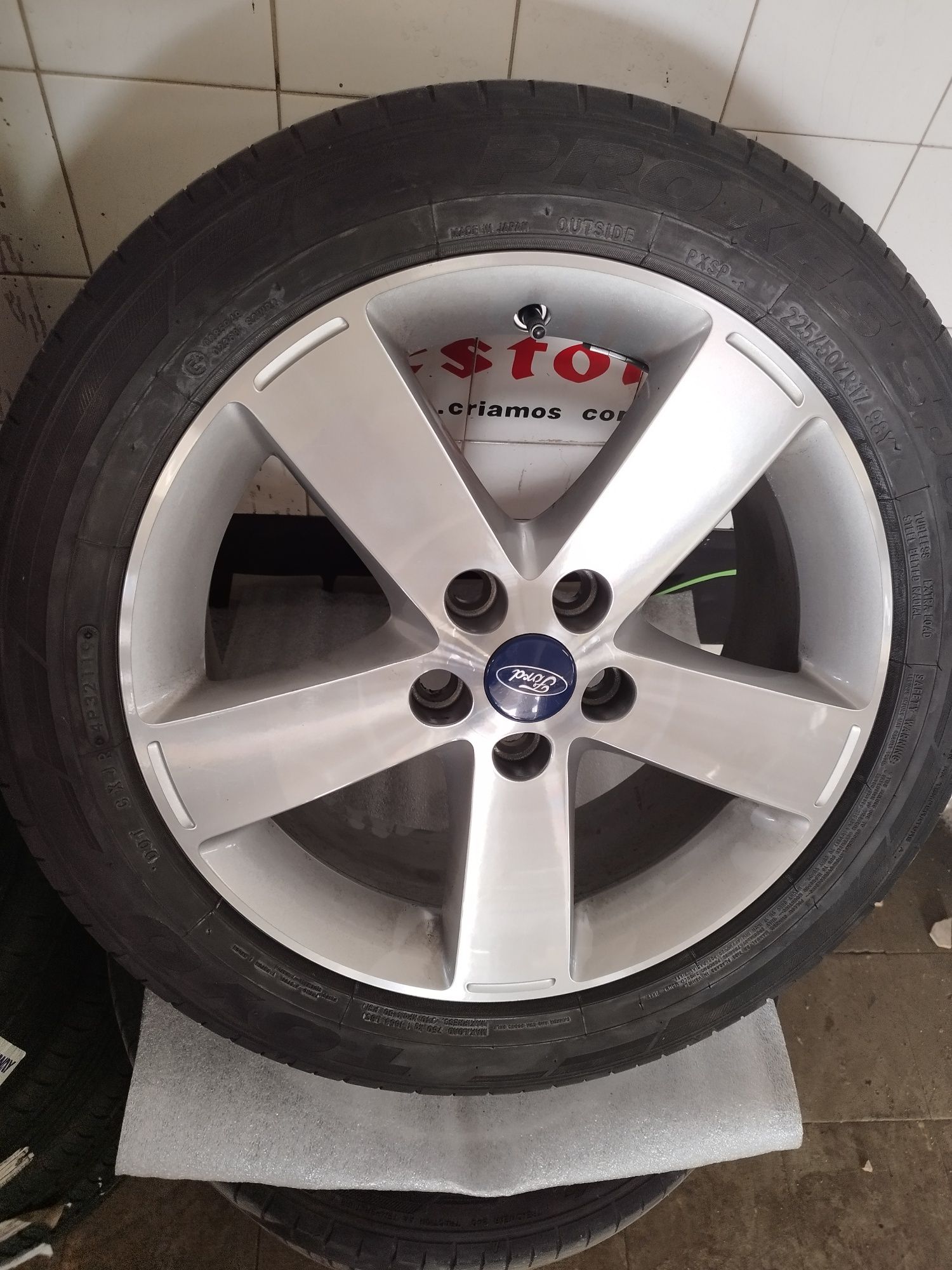 Jantes 17 5x108 Ford originais