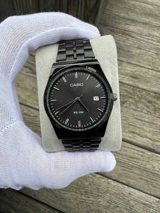 Годинник Casio MTP-B145 total black | Часы наручные vc 01 | Касио A159