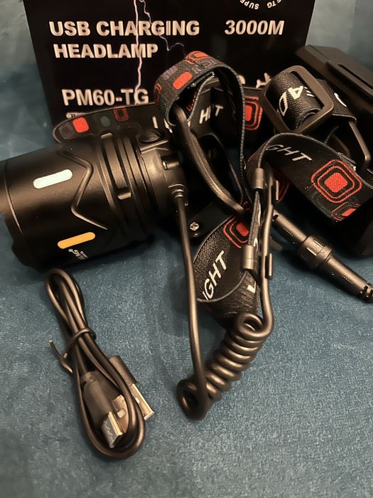 Lanterna para caça de cabeça mais potente do mercado