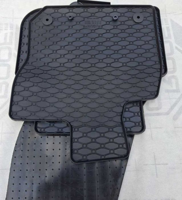 VW Tiguan IV 2024- Коврики в салон + багажник | Гумові килимки Тігуан