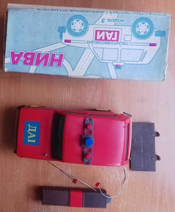 игрушка нива радиоуправляемая хартрон ссср