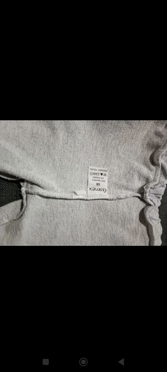 Komplet bluza i spodenki, dres dziewczęcy Gamex r. 68