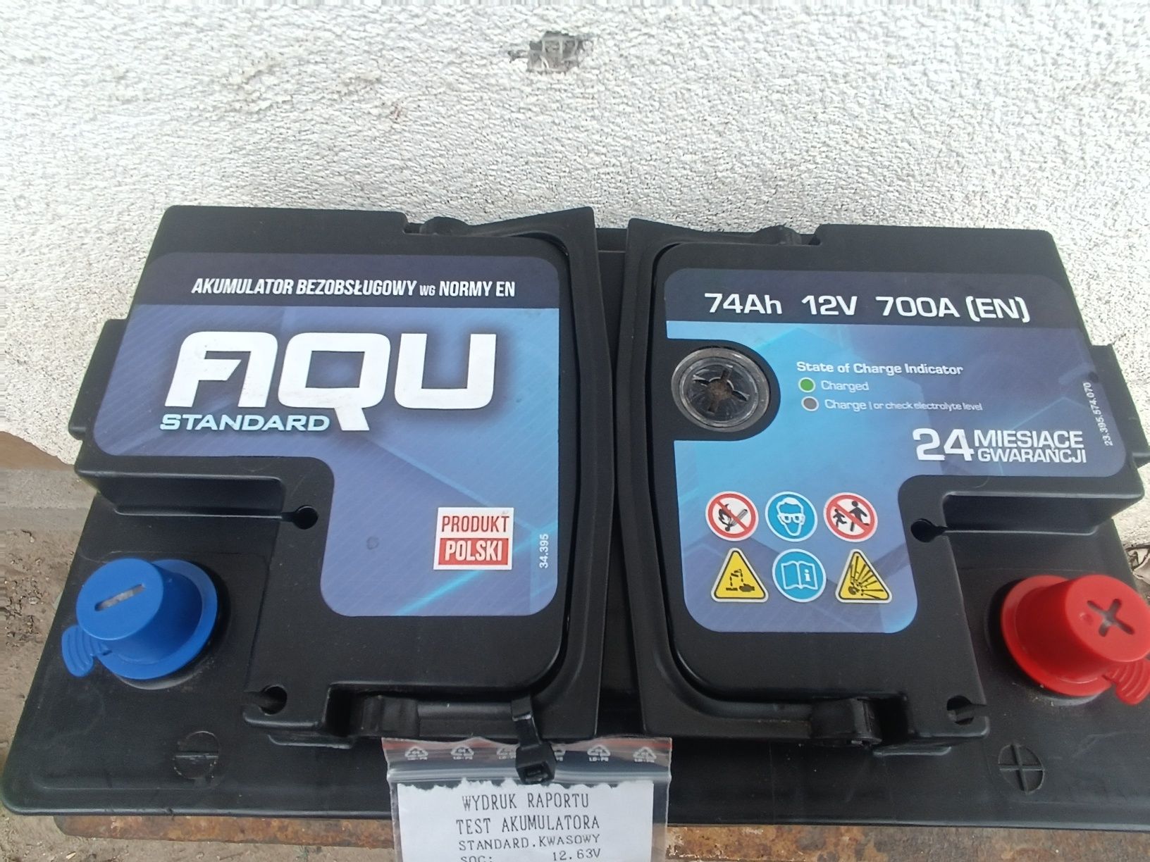 Akumulator  74 Ah  Gwarancja