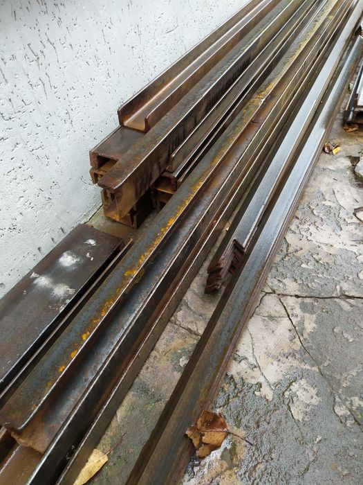 Металопрокат, швелер, кутник, пластини, рельс