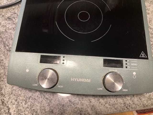 płyta indukcyjna 2-palnikowa  przenośna Hyundai