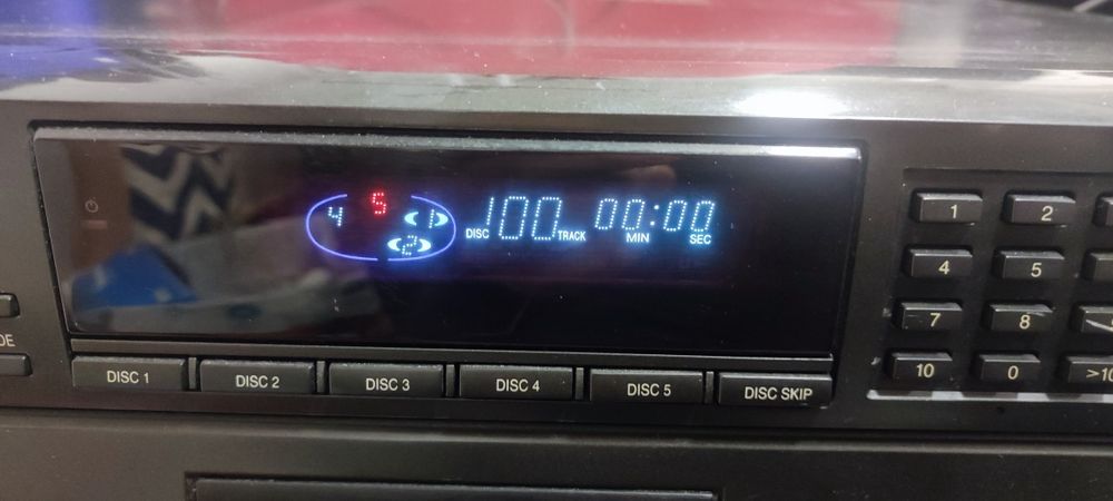TECHNICS SL-PD7A odtwarzacz zmieniarka na 5 płyt cd
