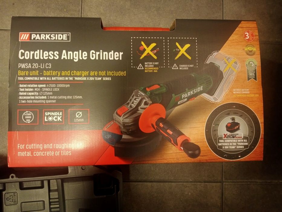 Parkside. Walizka po elektronarzędziach