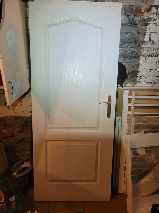 Drzwi wewnętrzne białe LEWE