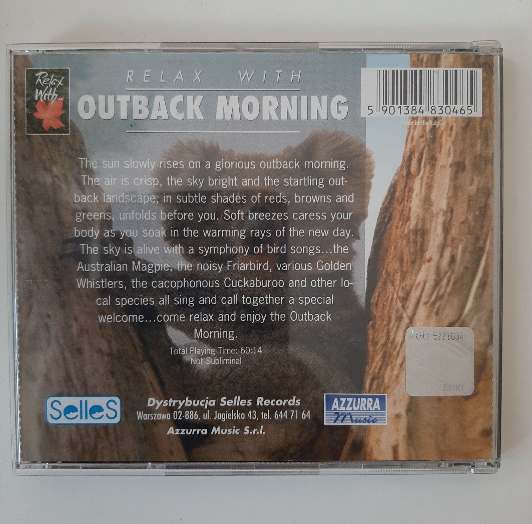 Relax With Outback Morning - dźwięki przyrody