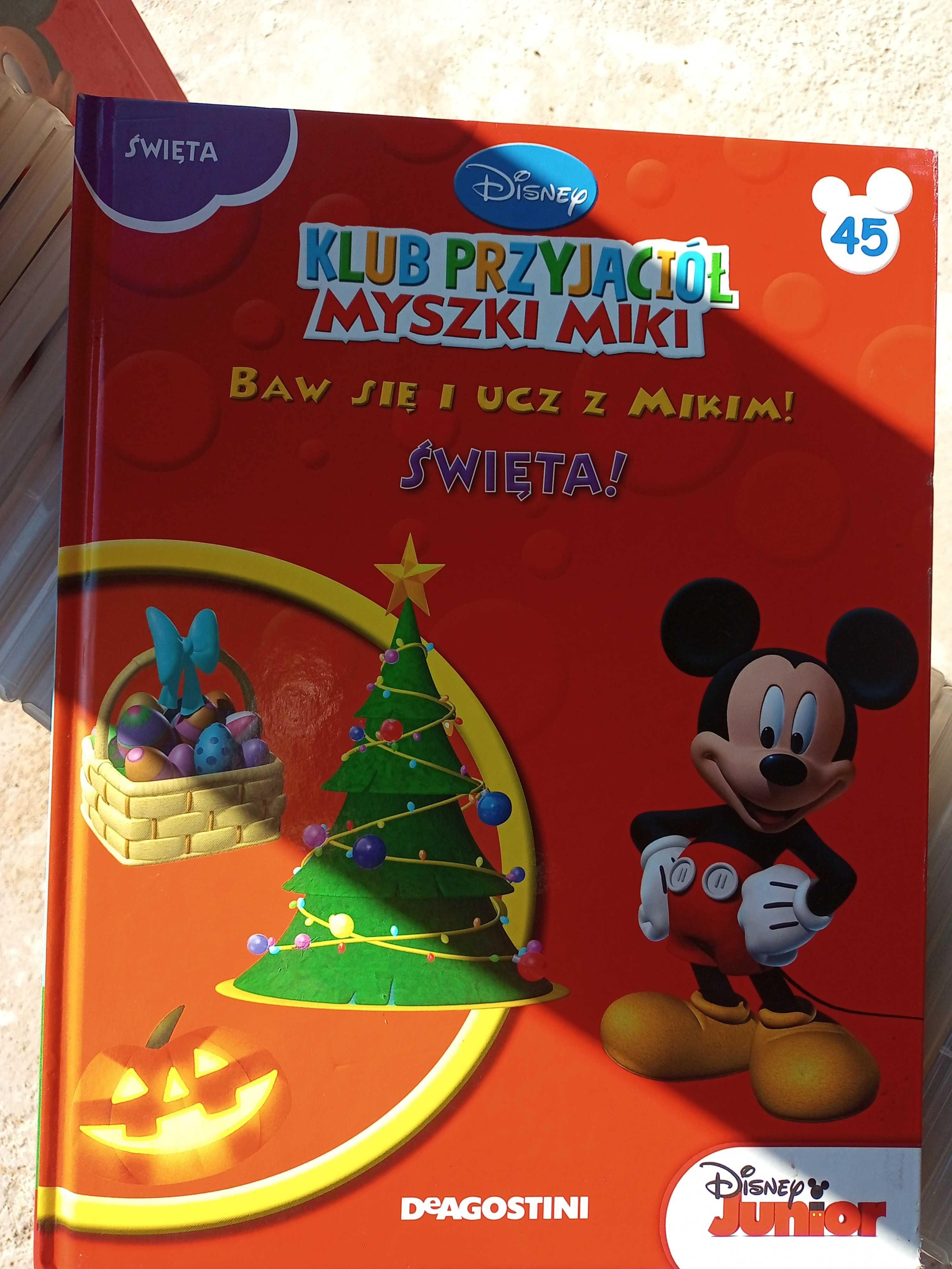 Kolekcja De Agostini Klub Przyjaciół Myszki Miki - dvd + książki