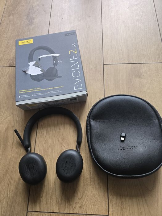 Jabra Evolve 2 65 słuchawki z mikrofonem bezprzewodowe