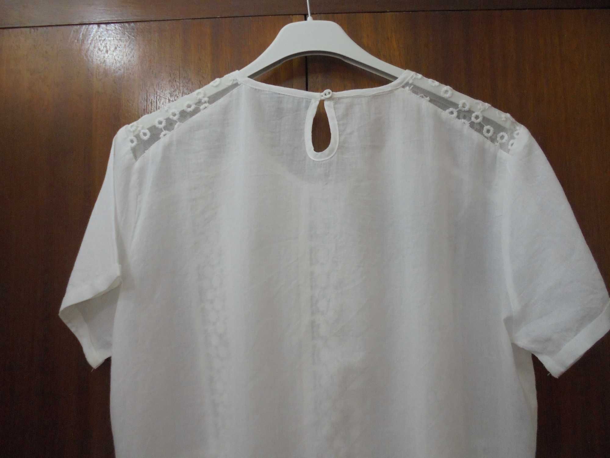 camisola de mulher em renda