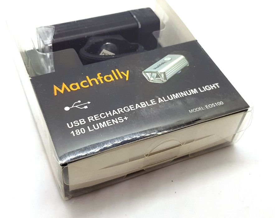 Велофара MACHFALLY EOS100 XP-E USB зарядка вело фара +встроенный аккум