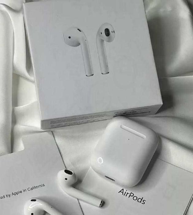 Навушники аірподс 2 FULL. + чохол