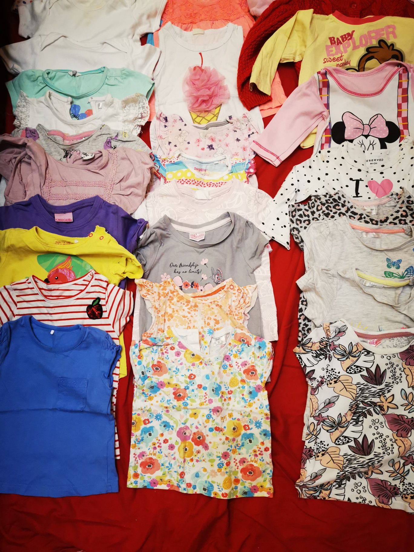 Rzeczy ubrania dla dziewczynki R / 80 i 86 możliwość zakupu na szt