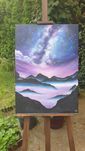 OBRAZ "Mleczna droga" akryl 50 x 70
