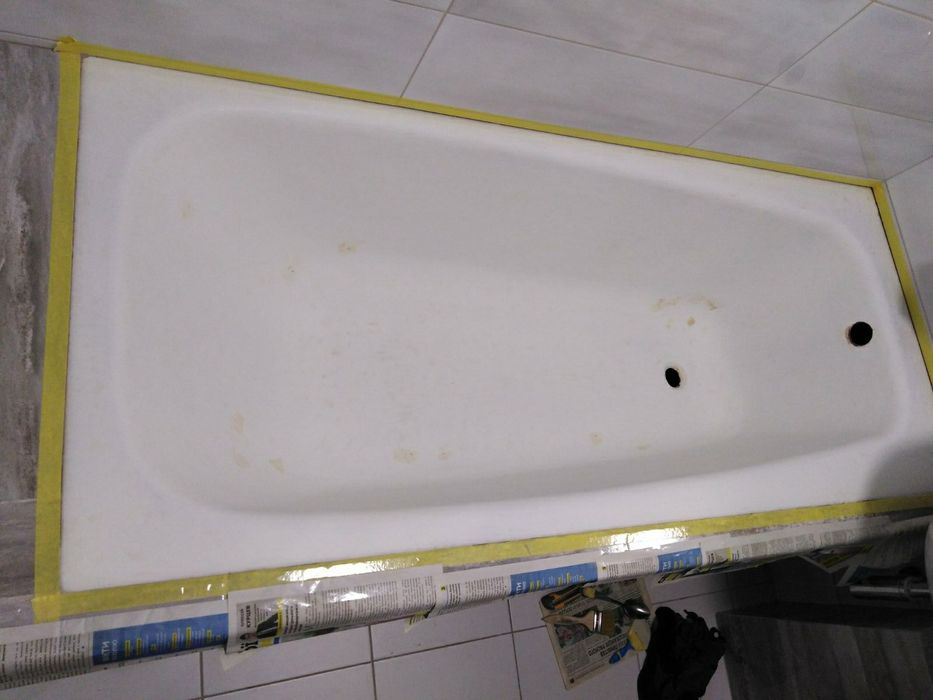 Реставрація ванн. Недорого.Сайт майстра.