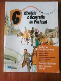 História e Geografia de Portugal caderno de perguntas