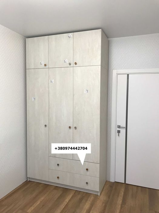 Складання корпусних меблів. Шафи, комоди, ліжка. Послуги мебляра.