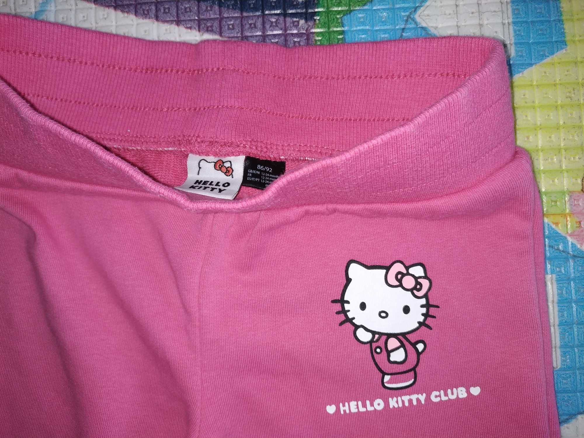 Spodnie dresowe, Hello Kitty, rozm. 86/92