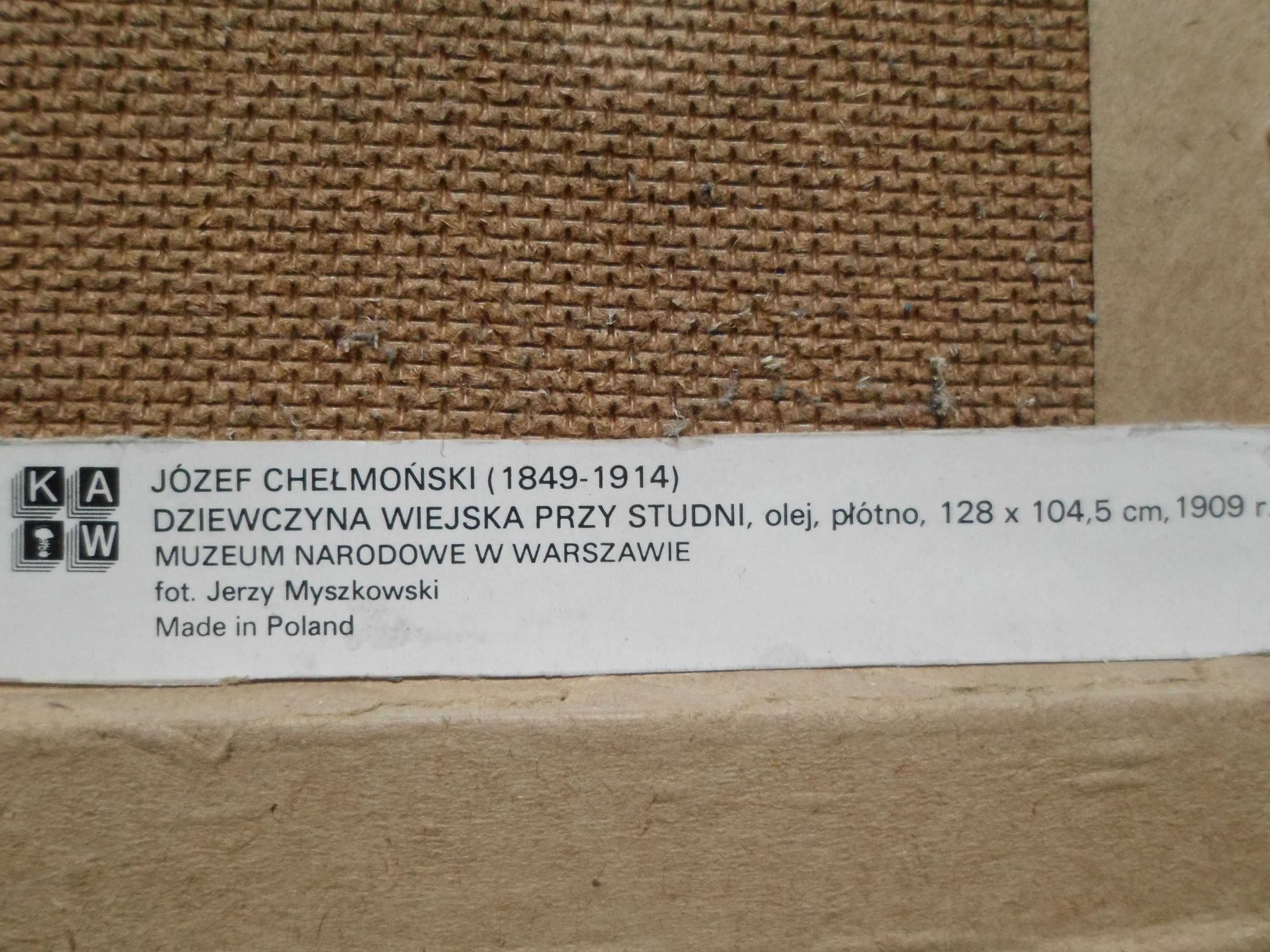 Obraz - reprodukcja obrazu Józefa Chełmońskiego
