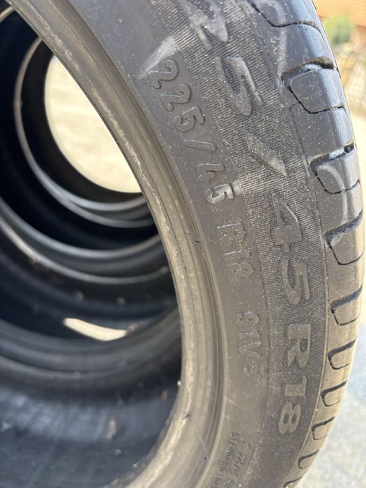 4xopony lato 225/45/18 Pirelli Cinturato P7 RunFlat