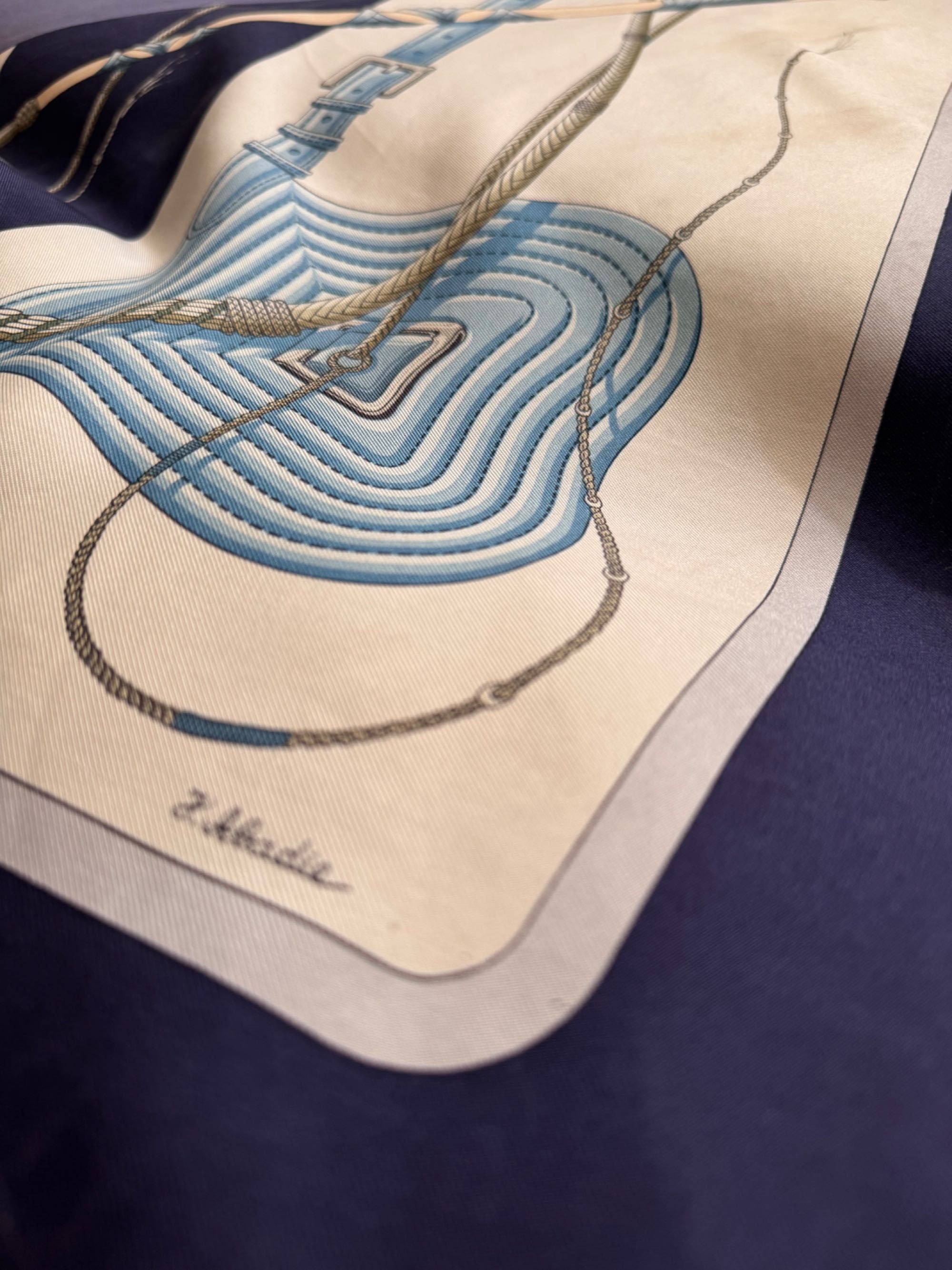 Платок Hermes vintage , оригінал