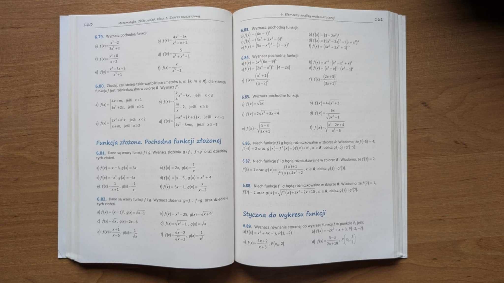 Matematyka zbiór zadań do liceów i techników 3 Zakres rozszerzony