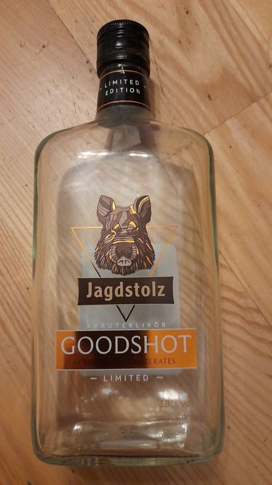 Karafki-butelki ozdobne poj 0.5 l-3szt-20 zl