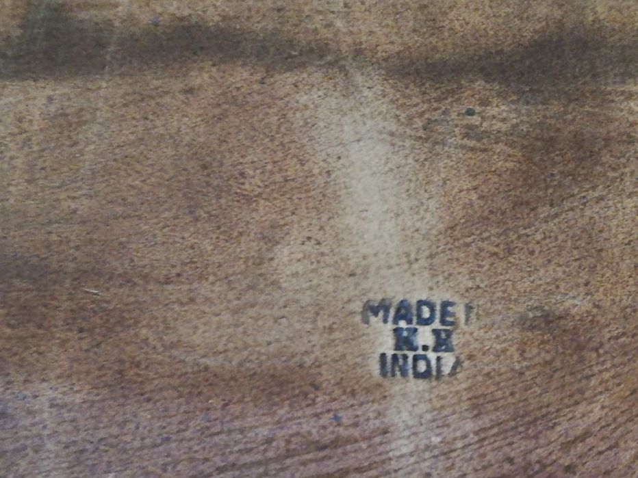 Conjunto de peças antigas. Artesanato indiano