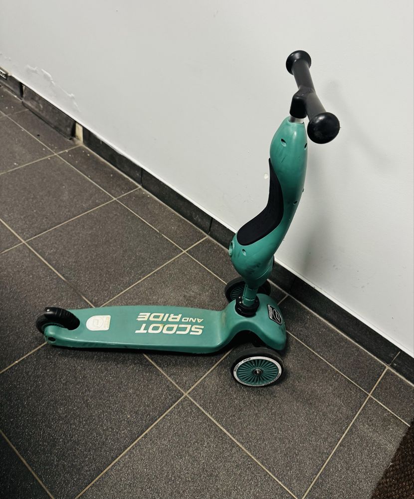 SCOOTANDRIDE 2w1 Jeździk i hulajnoga