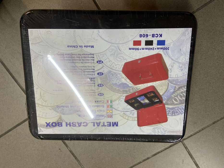 Kasetka metalowa nowa 300/240/90 mm