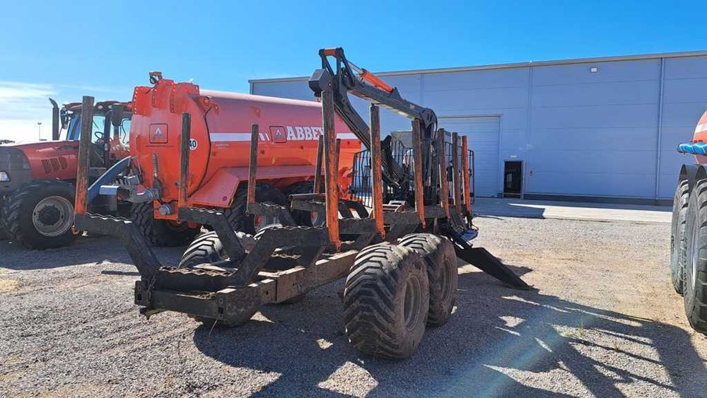 Przyczepa leśna zrywkowa Lisako OÜ 10T2PRO