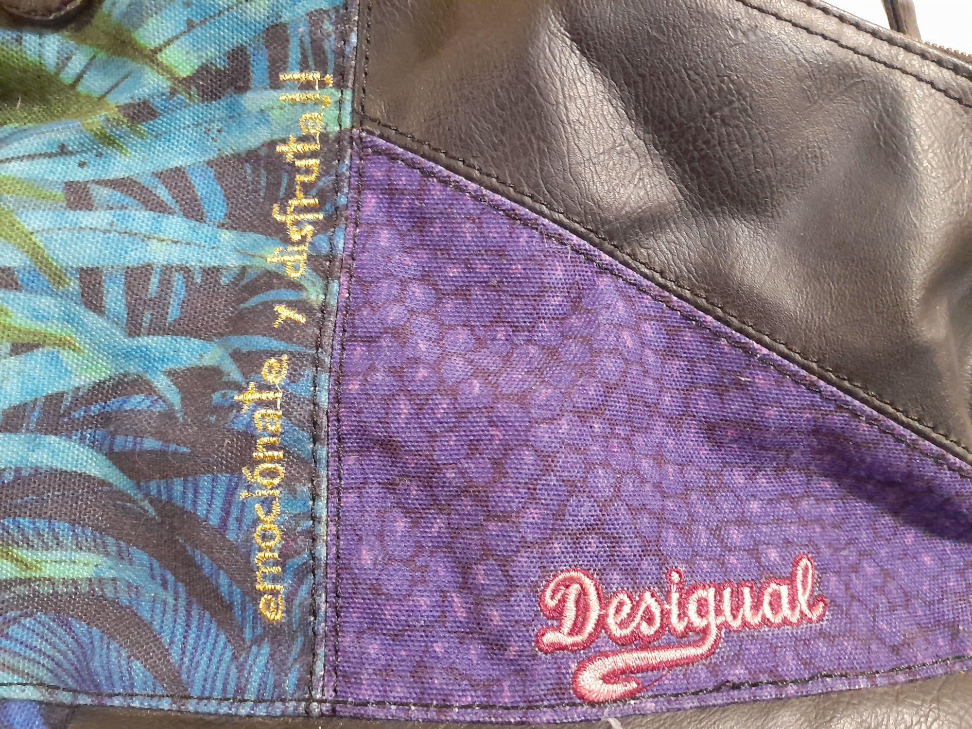 Desigual оригінальна текстильна сумка