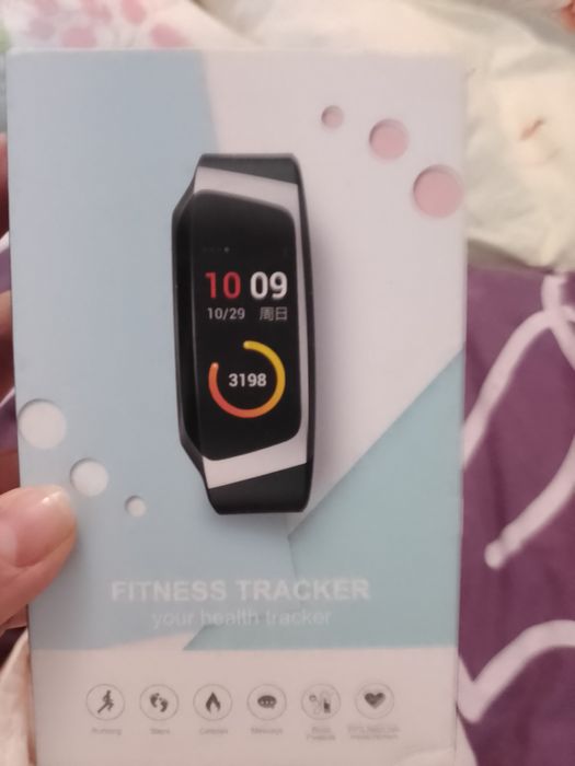 Фітнес браслет Turister L 3Smart с функцієютонометра Чорний.