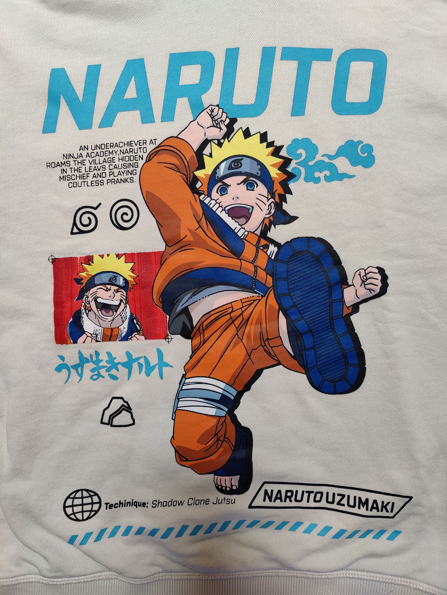 Sweatshirt Naruto: idade 10/11