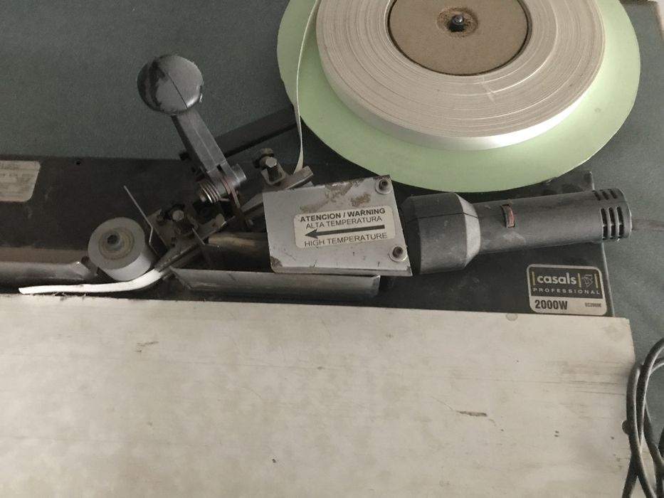 Orladora de carpintaria  com mesa