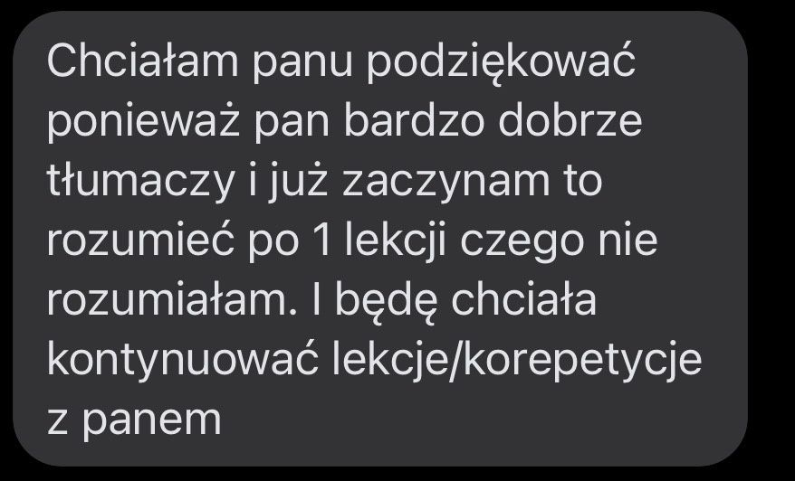 Korepetycje z chemii