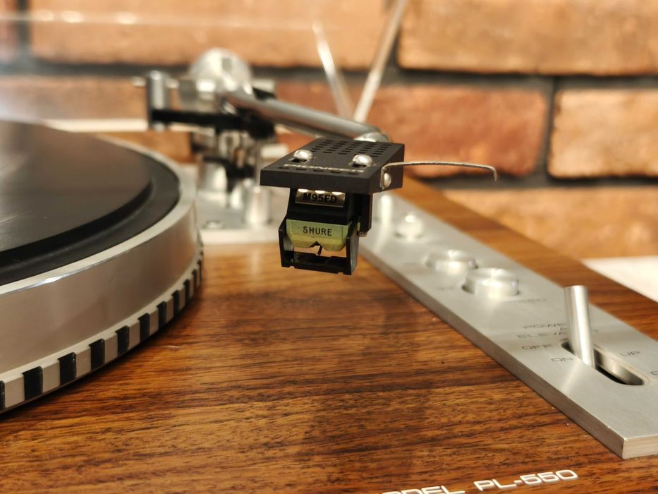 PIONEER PL-550 ! Flagowy gramofon Direct Drive Quartz ! Wer Europejska