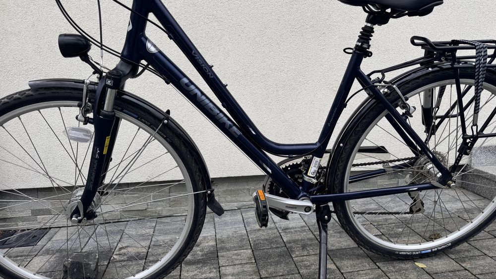 Super stan Unibike Vision rama Alu 19” kola 28” Gwarancja
