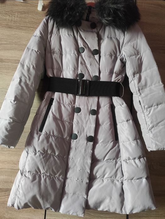 Натуральний пуховик xxl осінь зима