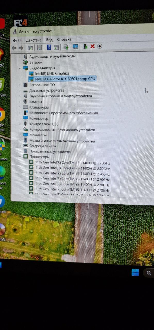 Игровой ноутбук Acer nitro 5 RTX 3060