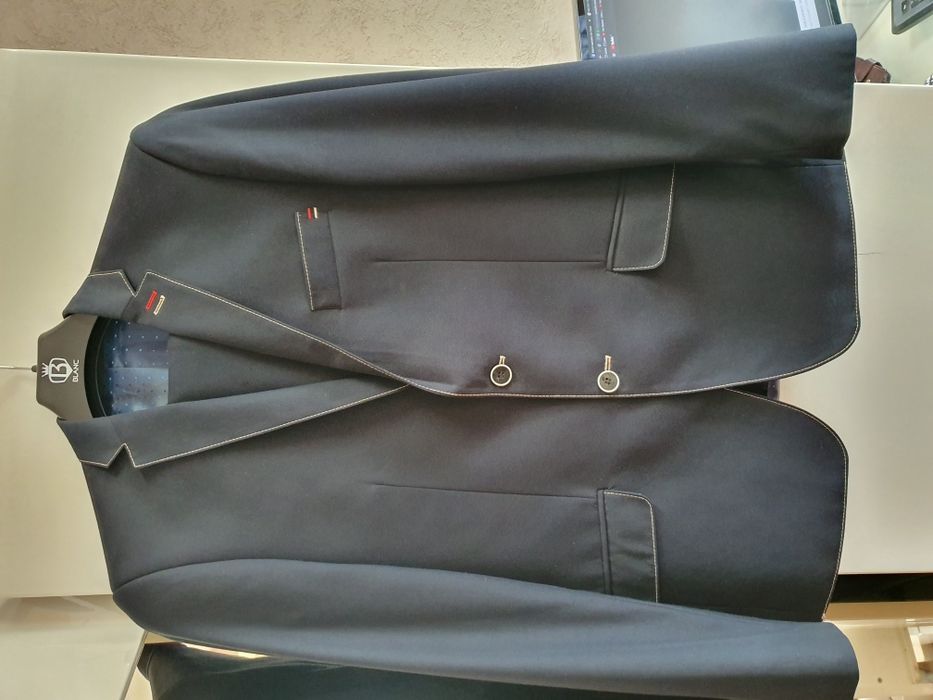 Garnitur Galux granatowy na 176cm / 72kg na wesele studniówke osiemnas