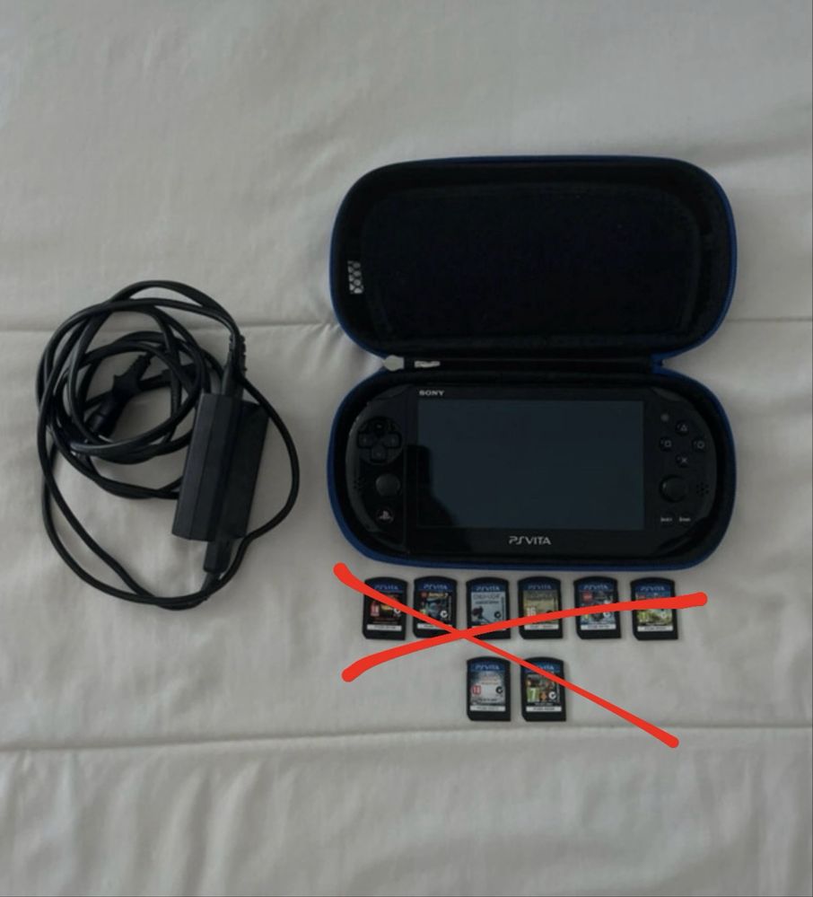 PlayStation Vita desbloqueada Slim Wifi + estojo